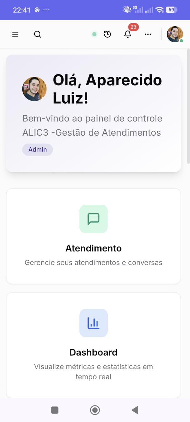 Menu App Mobile